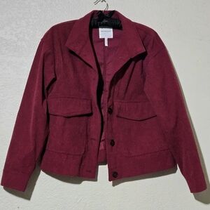 Avec Les Filles Pink Corduroy Jacket Small